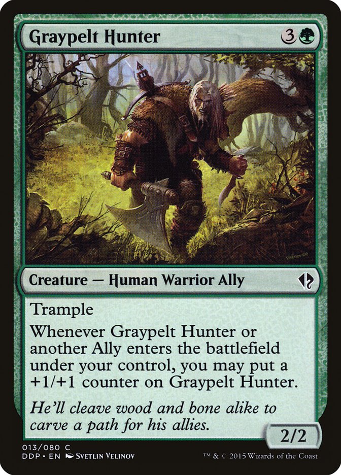 Graypelt Hunter 13 (Duel Decks: Zendikar vs. Eldrazi) 
