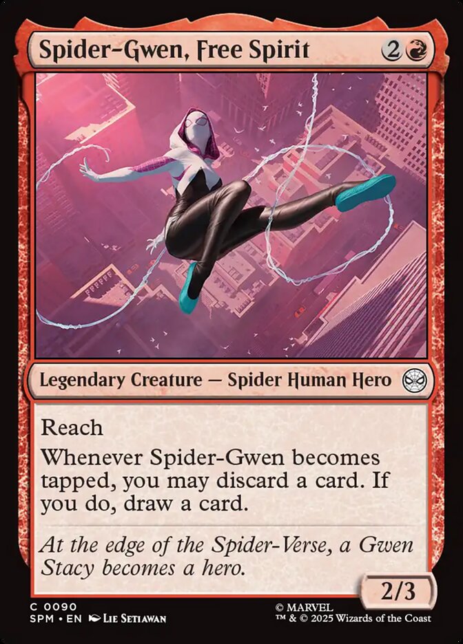 Spider-Gwen, Free Spirit 90 (Marvel's Spider-Man) 