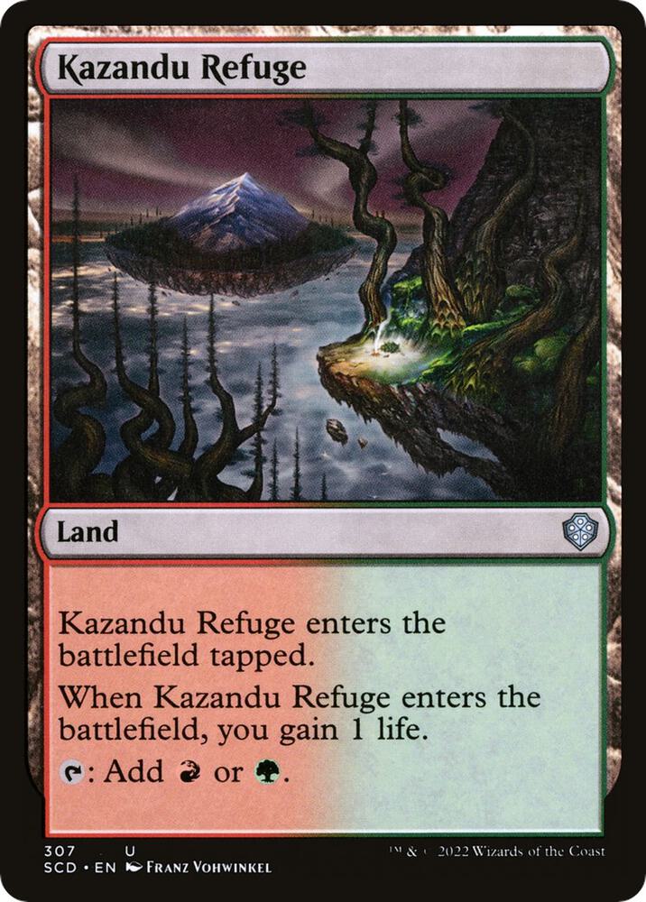 Kazandu Refuge 307/352 (Starter Commander Decks) 