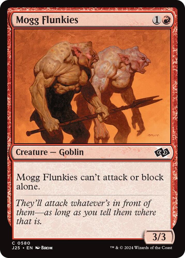 Mogg Flunkies 580/779 (Foundations Jumpstart) 