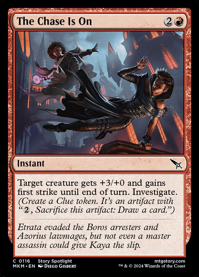 The Chase Is On 116 (Murders at Karlov Manor)  - Foil