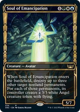 Soul of Emancipation Showcase 334/281 (Streets of New Capenna) 