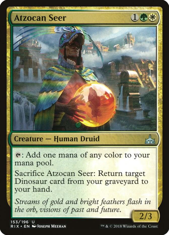 Atzocan Seer 153/196 (Rivals of Ixalan) 