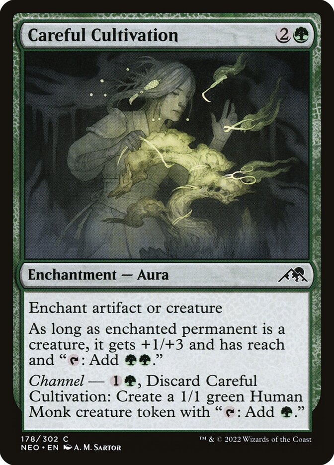 Careful Cultivation 178/302 (Kamigawa: Neon Dynasty) 