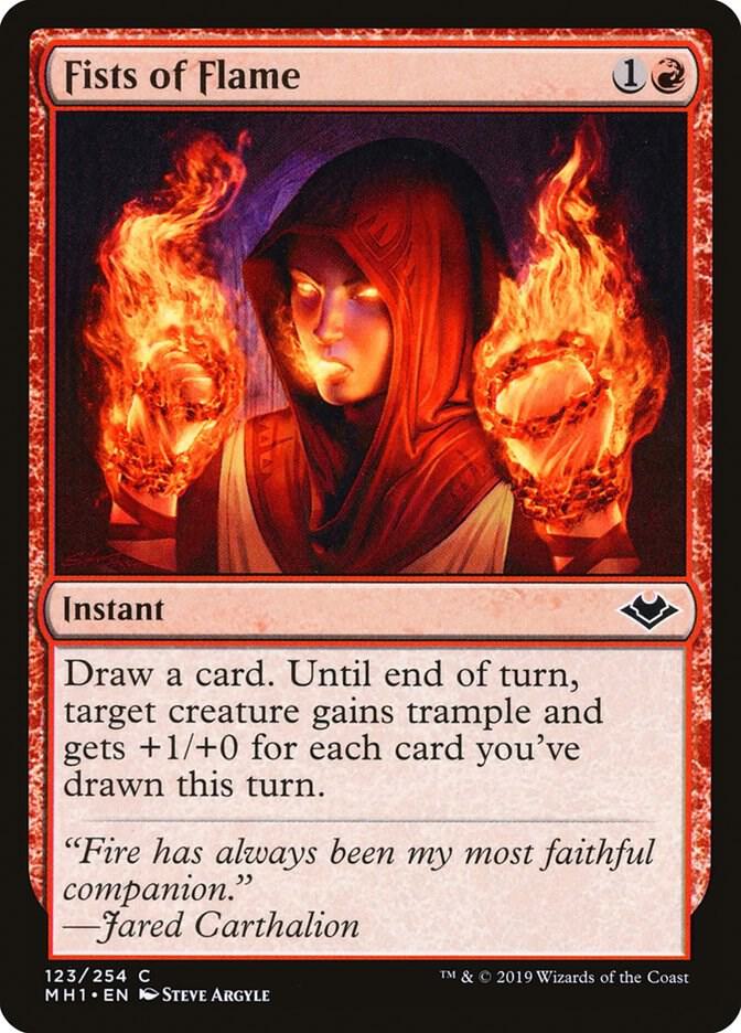 Fists of Flame 123 (Modern Horizons) 
