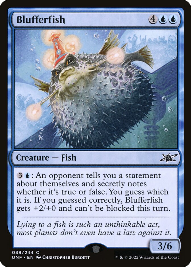 Blufferfish 39 (Unfinity) 