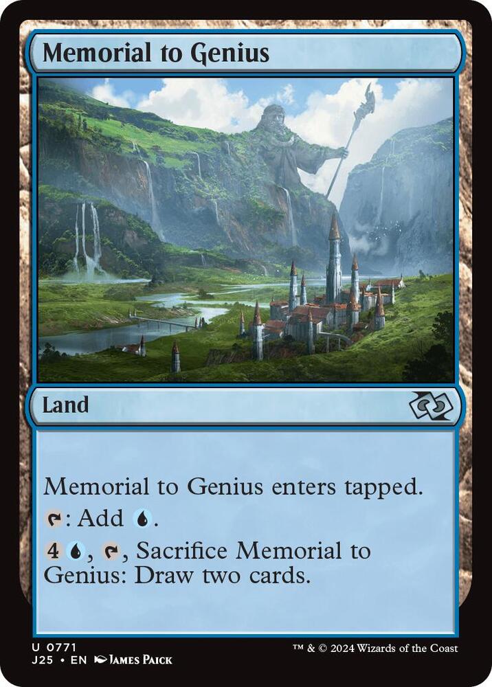 Memorial to Genius 771/779 (Foundations Jumpstart) 
