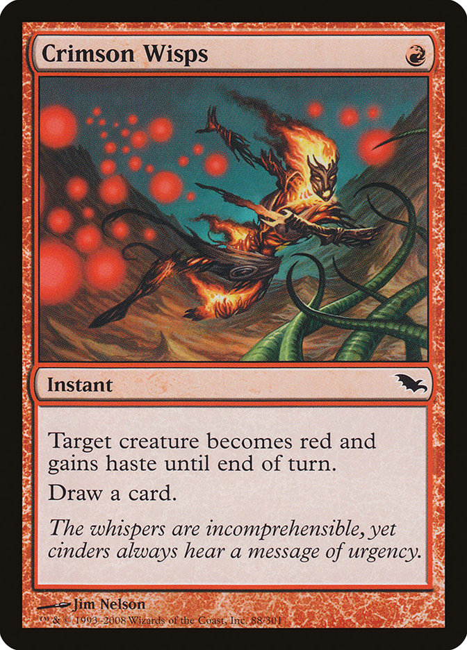 Crimson Wisps 88 (Shadowmoor) 