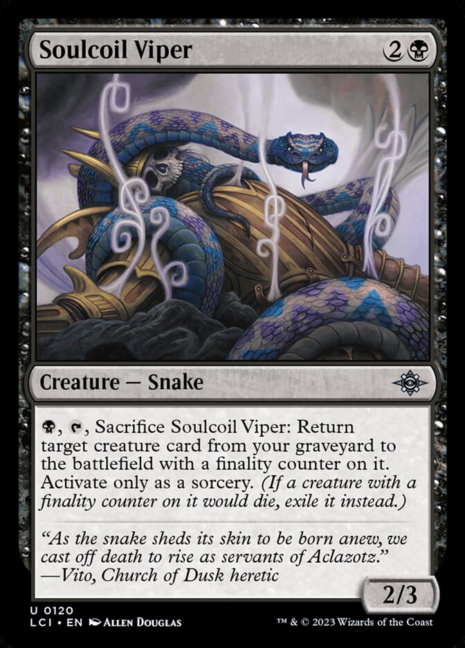 Soulcoil Viper 120/291 (The Lost Caverns of Ixalan) 