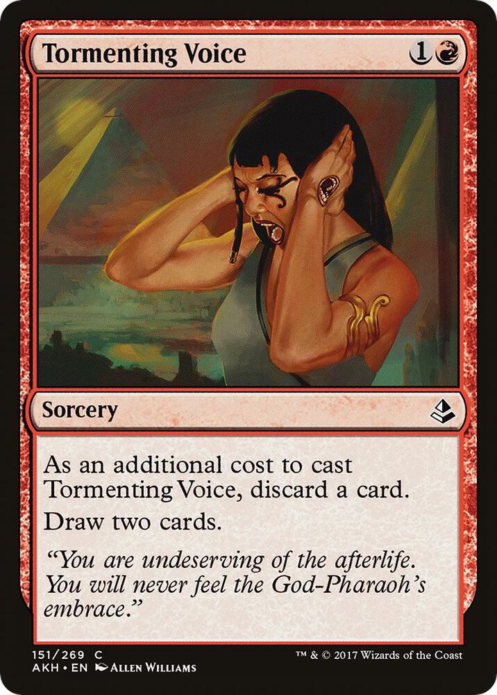Tormenting Voice 151 (Amonkhet) 