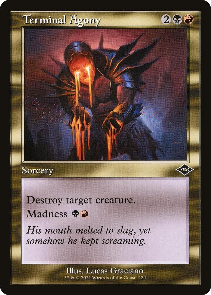 Terminal Agony Retro Frame 424 (Modern Horizons 2) 