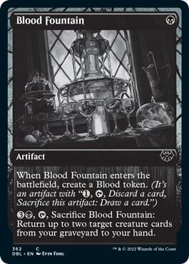 Blood Fountain 362/534 (Innistrad: Double Feature) 
