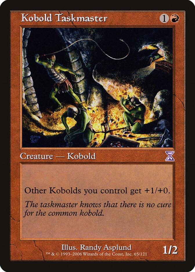 Kobold Taskmaster 65/121 (Timeshifted)  - Foil