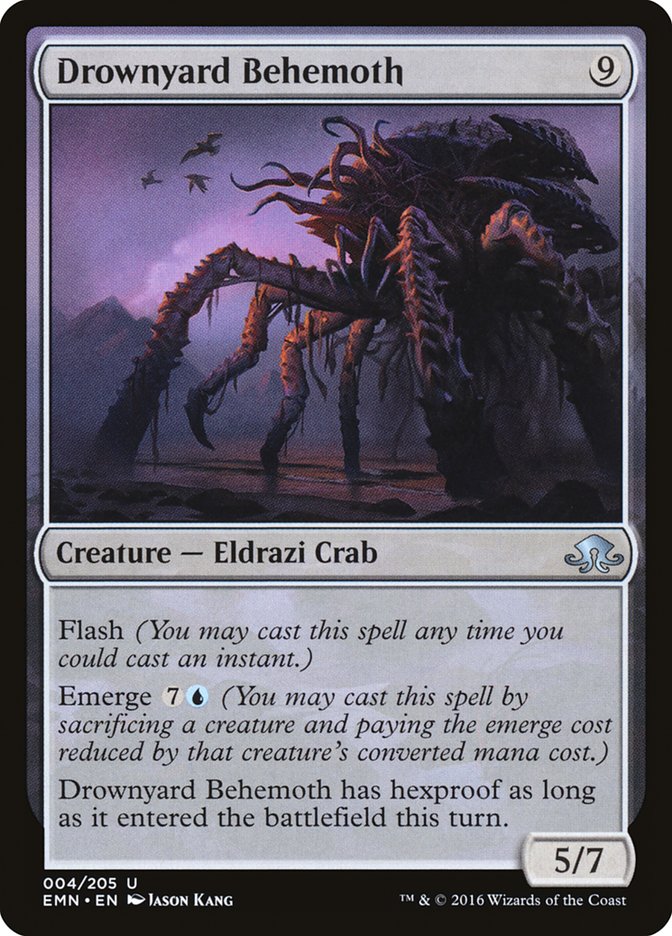 Drownyard Behemoth 4/205 (Eldritch Moon) 