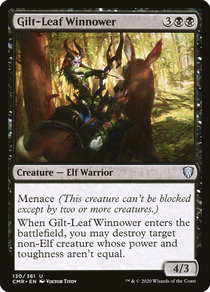 Gilt-Leaf Winnower 130 (Commander Legends) 