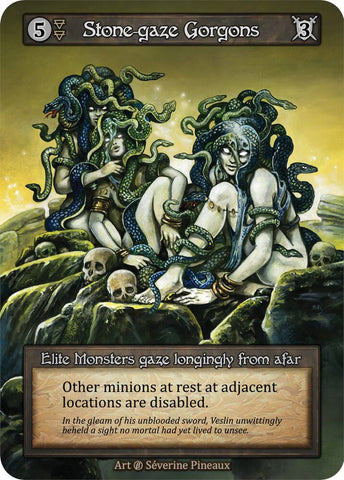 Stone gaze Gorgons  (Beta) 