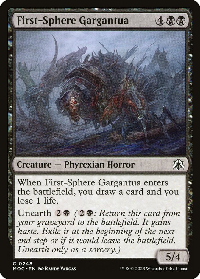 First-Sphere Gargantua 248 (Commander: March of the Machine) 