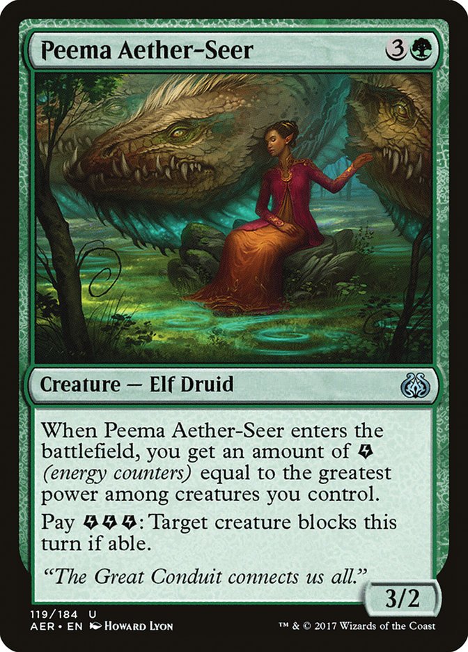 Peema Aether-Seer 119/184 (Aether Revolt) 