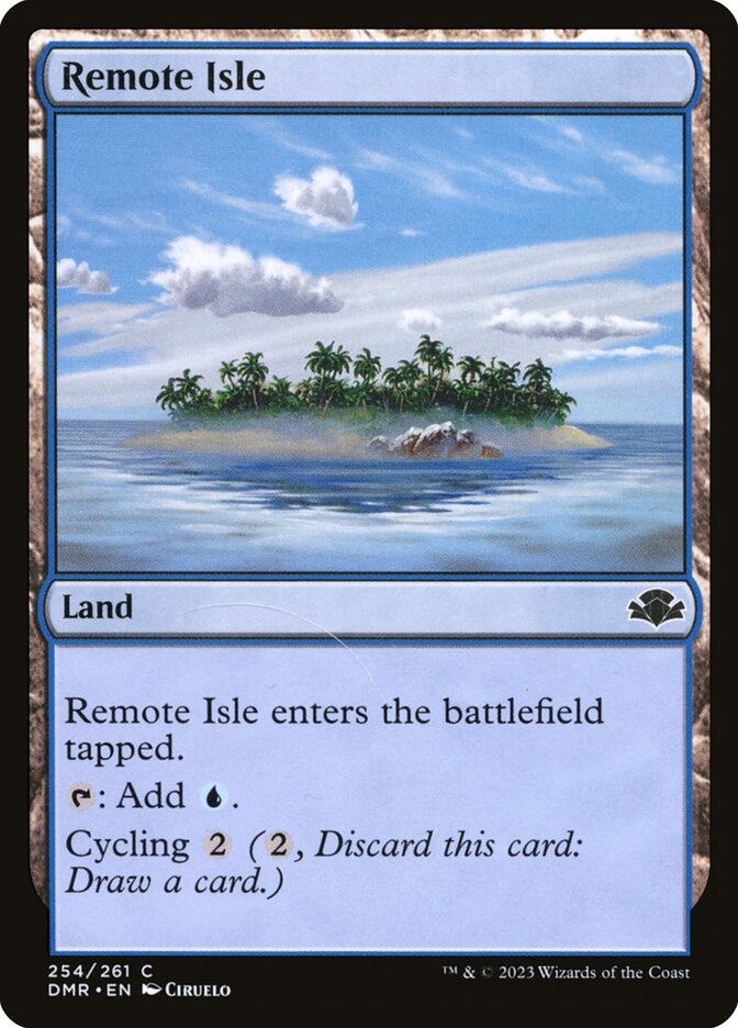 Remote Isle 254/261 (Dominaria Remastered) 