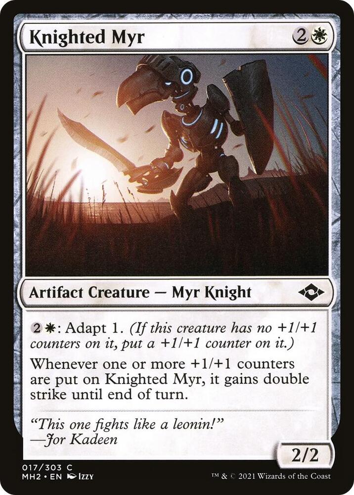 Knighted Myr 17 (Modern Horizons 2) 