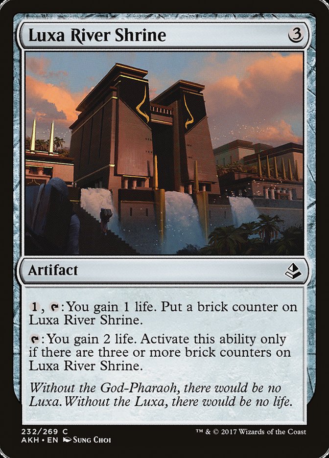 Luxa River Shrine 232/269 (Amonkhet) 