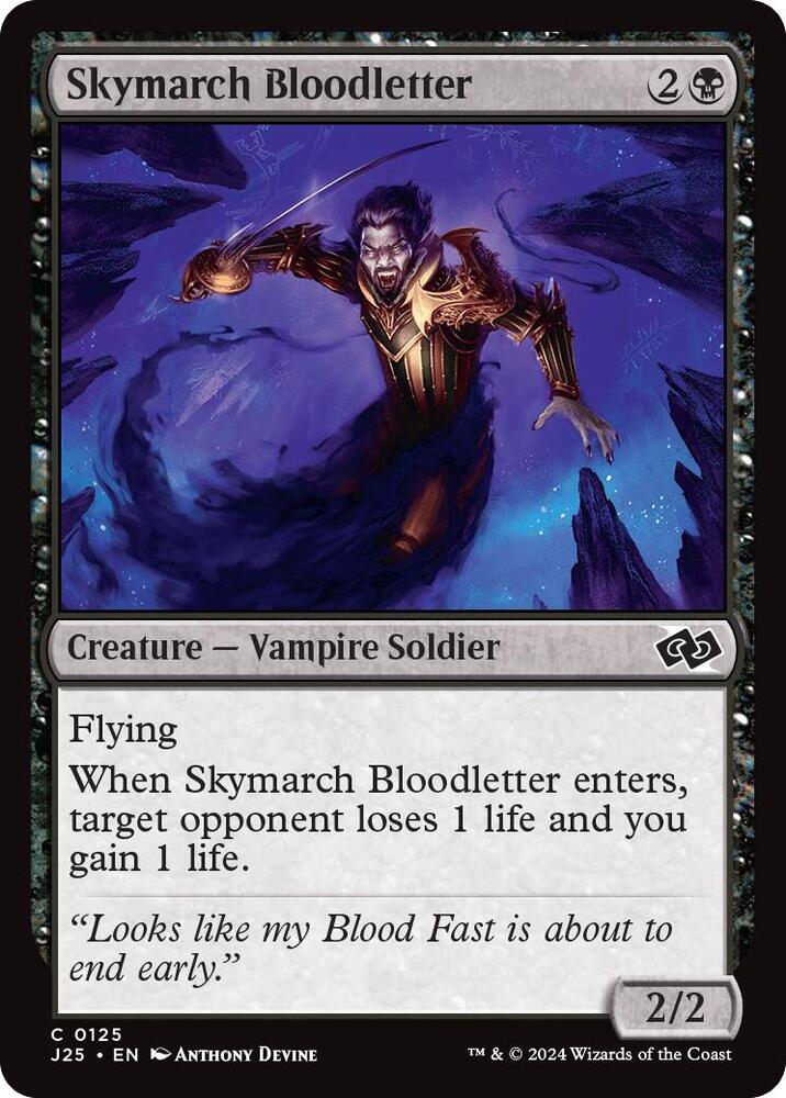 Skymarch Bloodletter 125/779 (Foundations Jumpstart) 