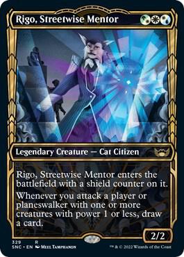 Rigo Streetwise Mentor Showcase 329/281 (Streets of New Capenna) 