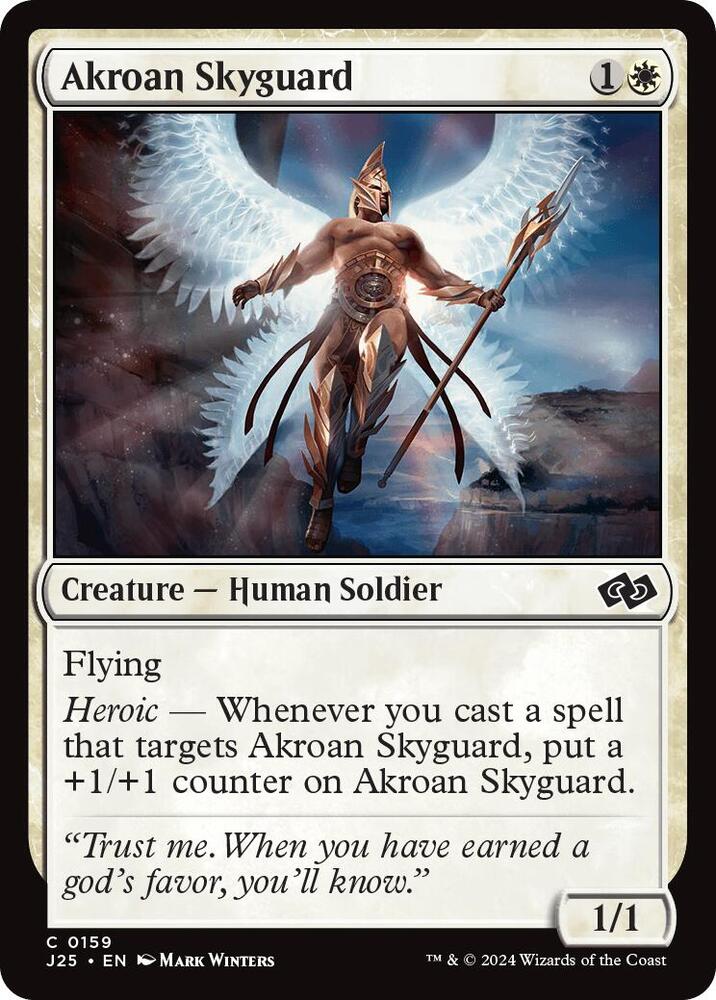 Akroan Skyguard 159/779 (Foundations Jumpstart) 