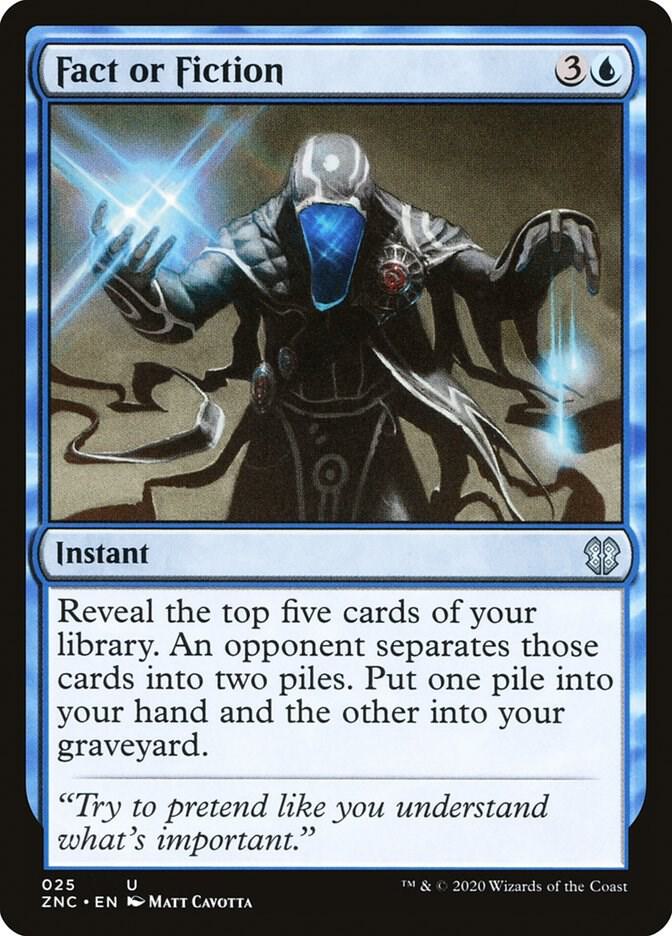 Fact or Fiction 25/142 (Commander: Zendikar Rising) 