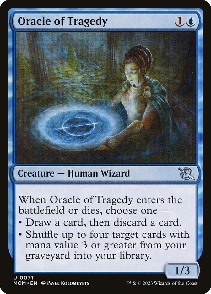 Oracle of Tragedy 71/291 (March of the Machine)  - Foil