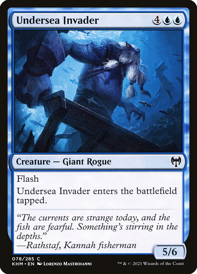 Undersea Invader 78 (Kaldheim) 