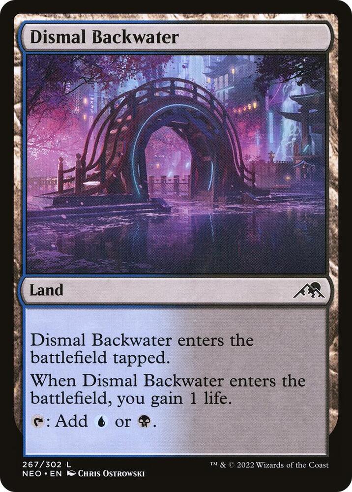 Dismal Backwater 267/302 (Kamigawa: Neon Dynasty) 