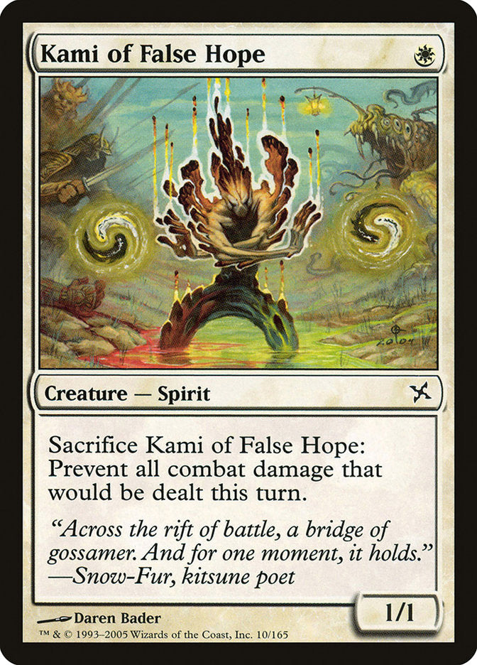 Kami of False Hope 10/165 (Betrayers of Kamigawa) 