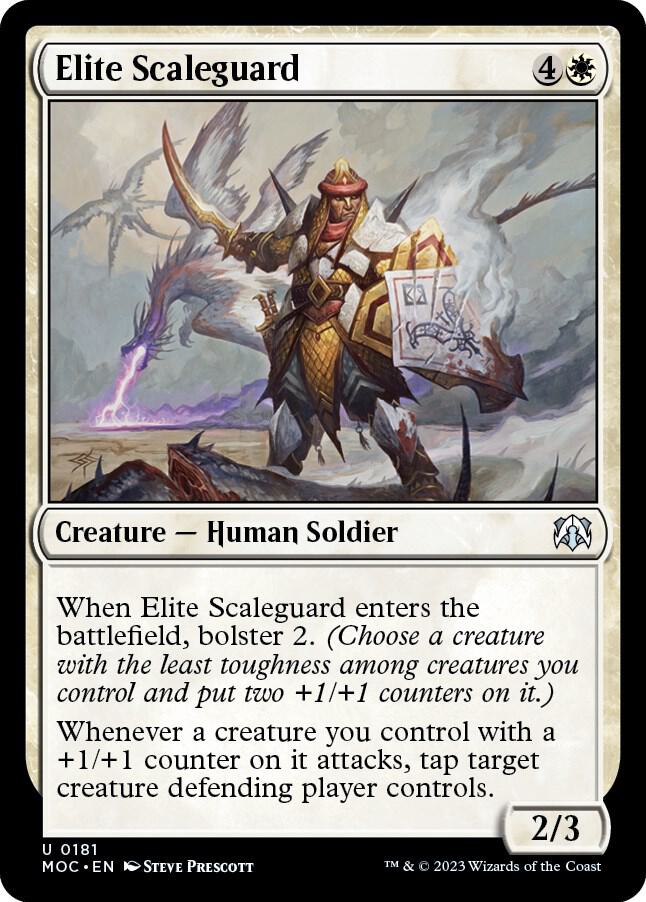 Elite Scaleguard 181/444 (Commander: March of the Machine) 