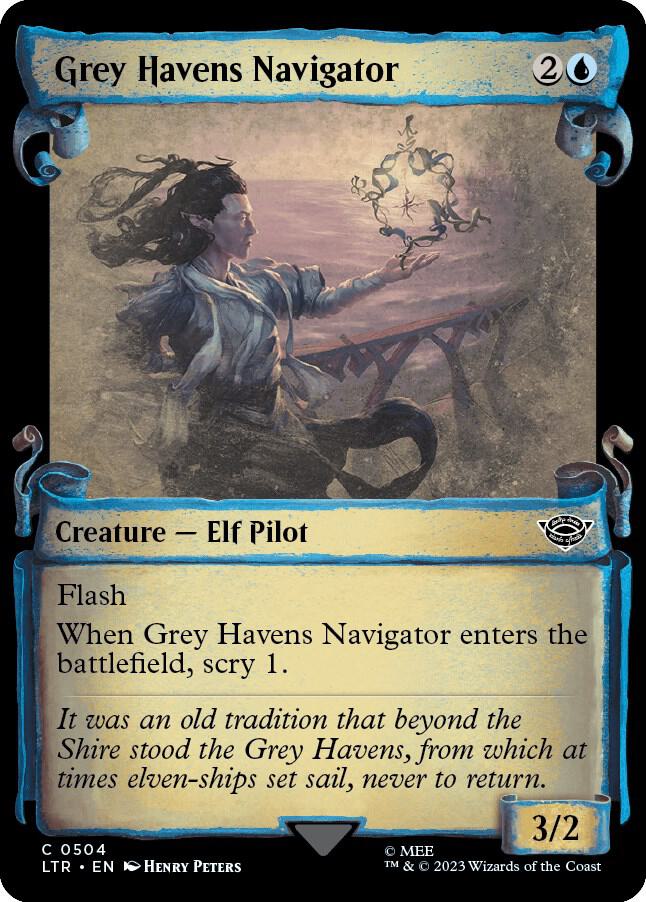 Grey Havens Navigator 504 (Universes Beyond: The Lord of the Rings: Tales of Middle-earth)  - Showcase Scroll