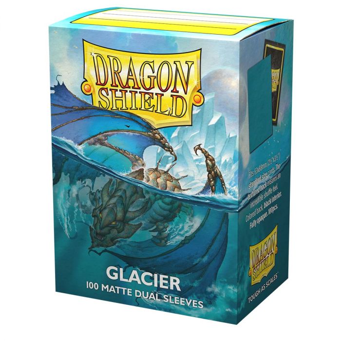 Dragon Shield: Sleeves – Matte Dual – Glacier (Miniom)