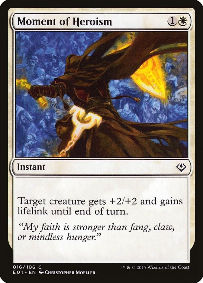 Moment of Heroism 16/106 (Archenemy: Nicol Bolas) 