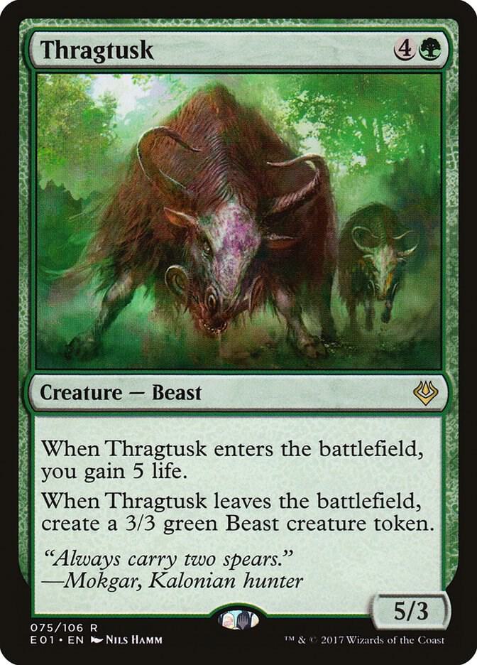 Thragtusk 75/106 (Archenemy: Nicol Bolas) 