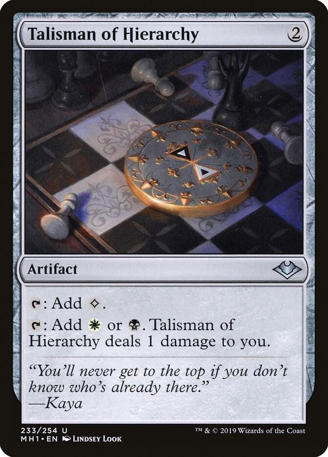 Talisman of Hierarchy 233 (Modern Horizons) 