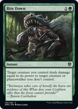 Bite Down 155/281 (Dominaria United)  - Foil