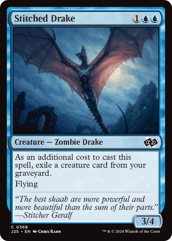 Stitched Drake 368/779 (Foundations Jumpstart) 