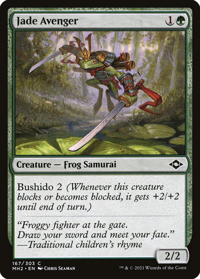 Jade Avenger 167 (Modern Horizons 2)  - Foil