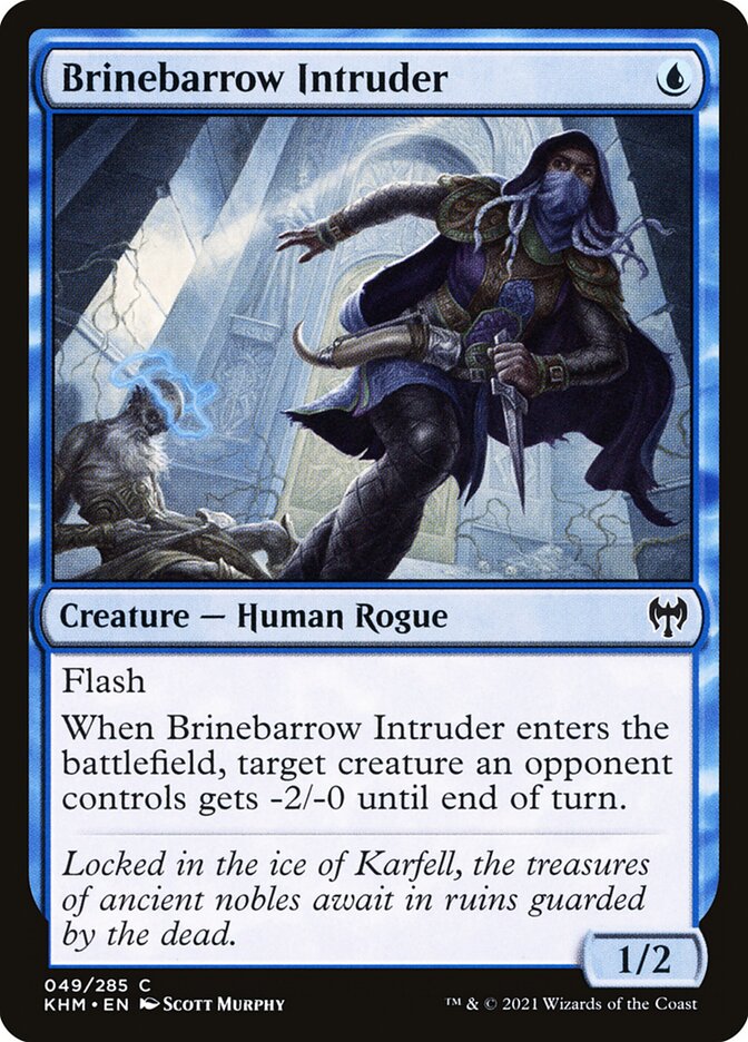 Brinebarrow Intruder 49/285 (Kaldheim)  - Foil
