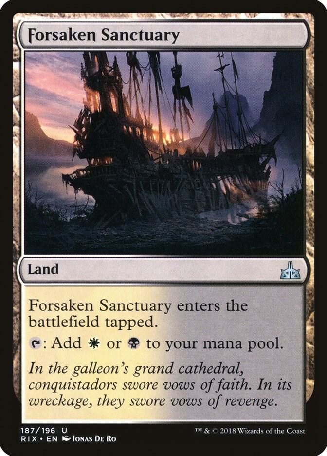 Forsaken Sanctuary 187/196 (Rivals of Ixalan) 