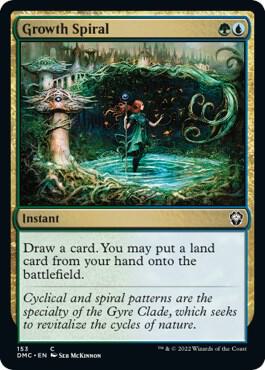 Growth Spiral 153/50 (Commander: Dominaria United) 