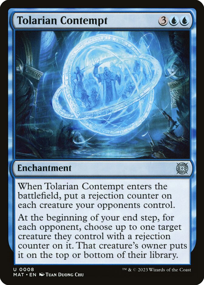 Tolarian Contempt 8/50 (March of the Machine: The Aftermath)  - Foil