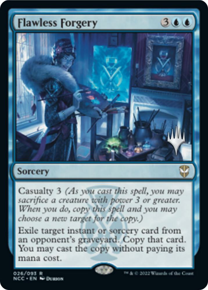 Flawless Forgery 26 (Promo Pack: Streets of New Capenna)  - Foil