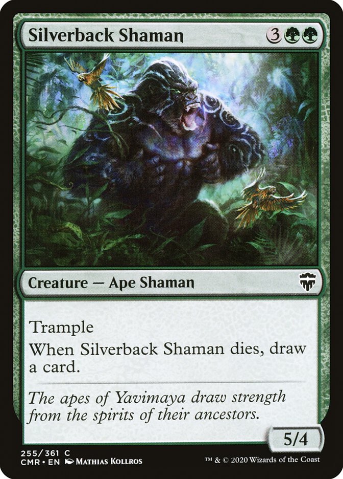 Silverback Shaman 255 (Commander Legends)  - Foil