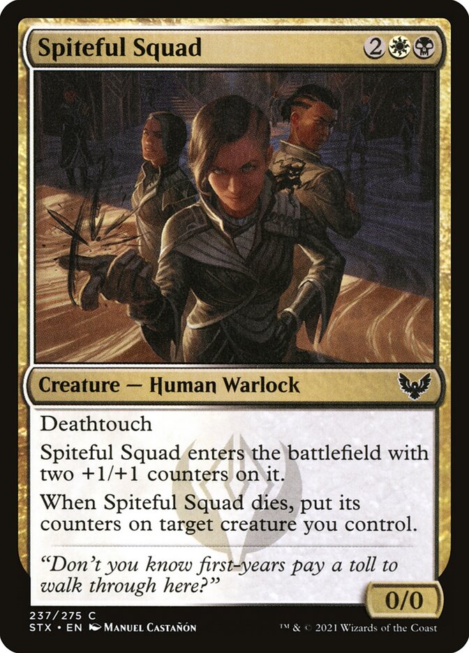 Spiteful Squad 237 (Strixhaven: School of Mages) 