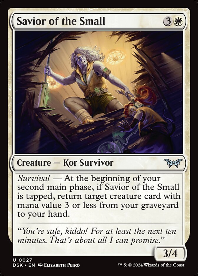 Savior of the Small 27/286 (Duskmourn: House of Horror)  - Foil
